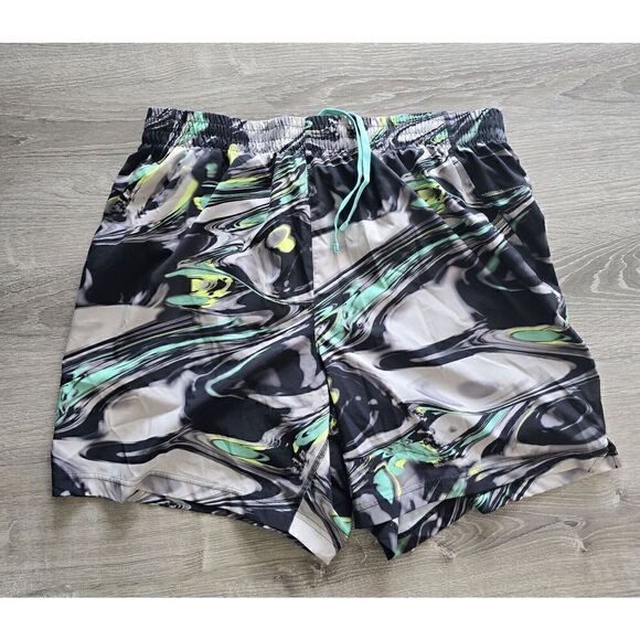 DSG Mens Sz 2XL Swim Trunks Lined Pockets Elastic Waist - Picture 1 of 7